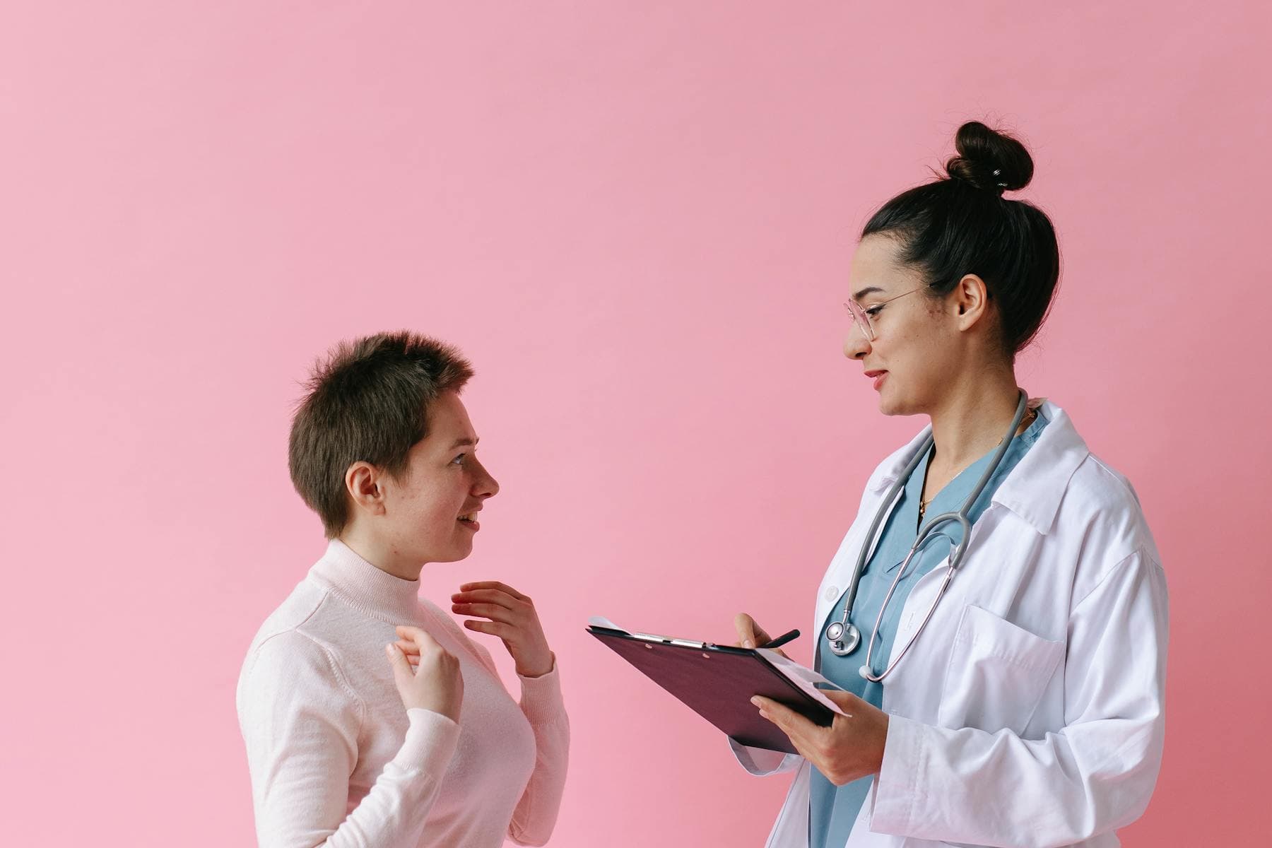 Stock photo representing gastroenterology consultation.