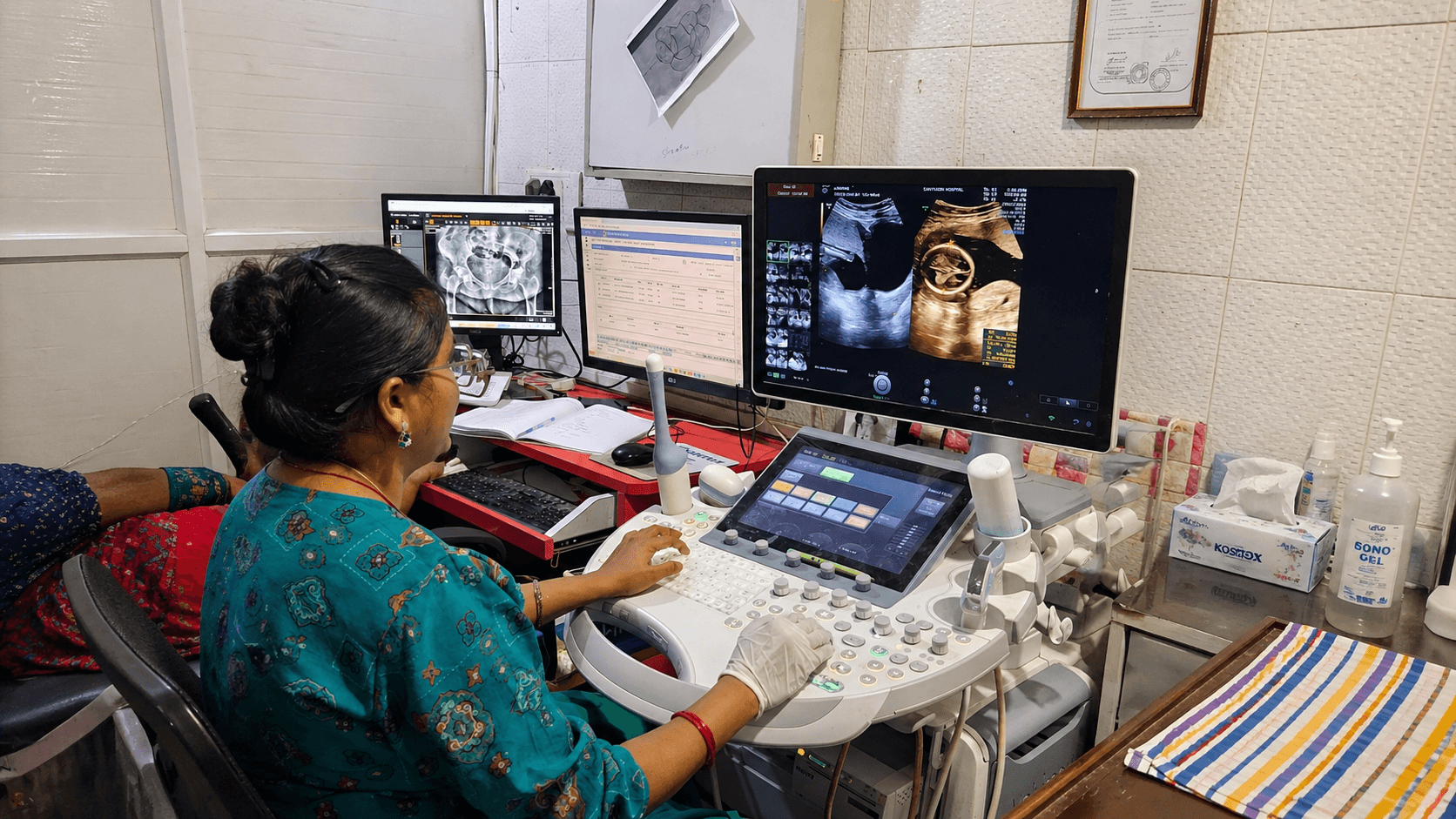 Radiology imaging services at Sanjivani Hospital.