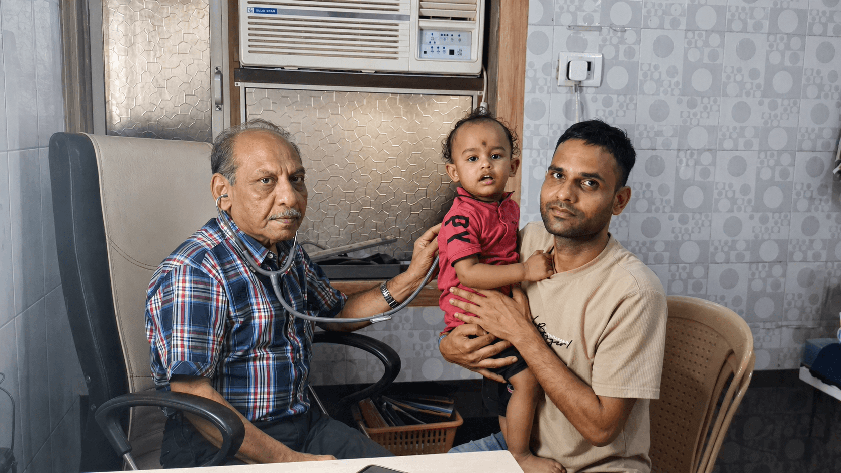 Pediatrics department at Sanjivani Hospital.