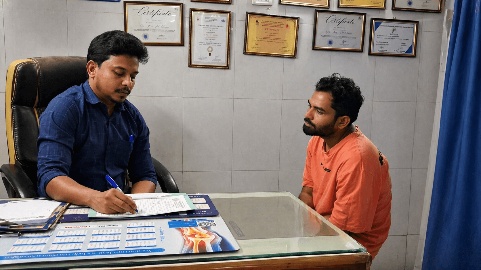 Orthopedics department at Sanjivani Hospital.