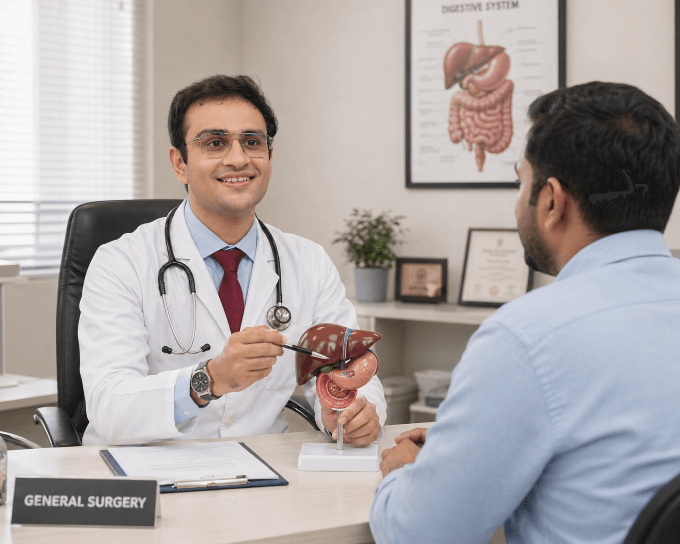 General Surgery department at Sanjivani Hospital.